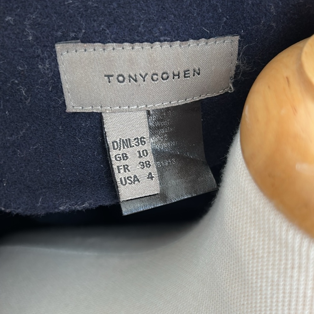 Tony Cohen Women's Jacket navy - Picture 7 of 7